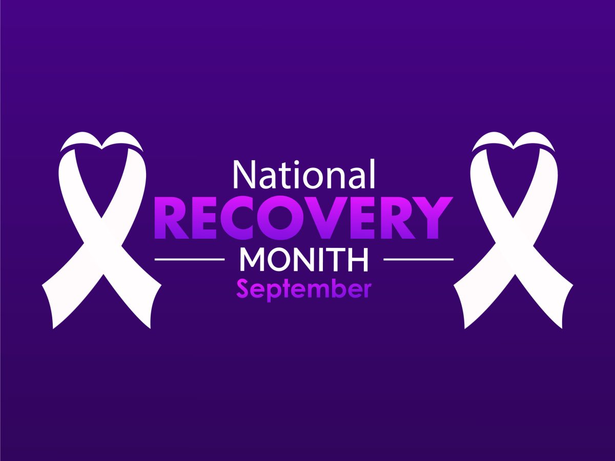 National Recovery Month ribbons