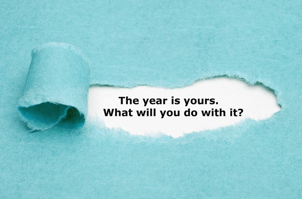 What will you do with the new year? graphic