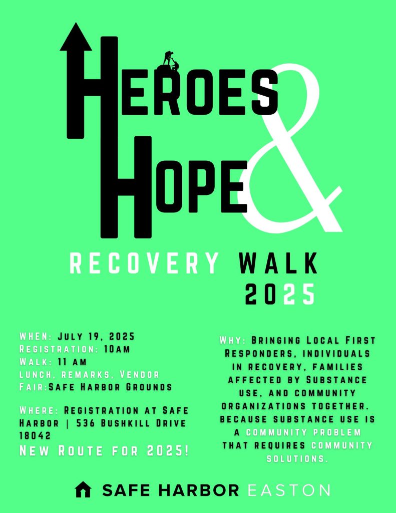Heroes & Hope Recovery Walk Info