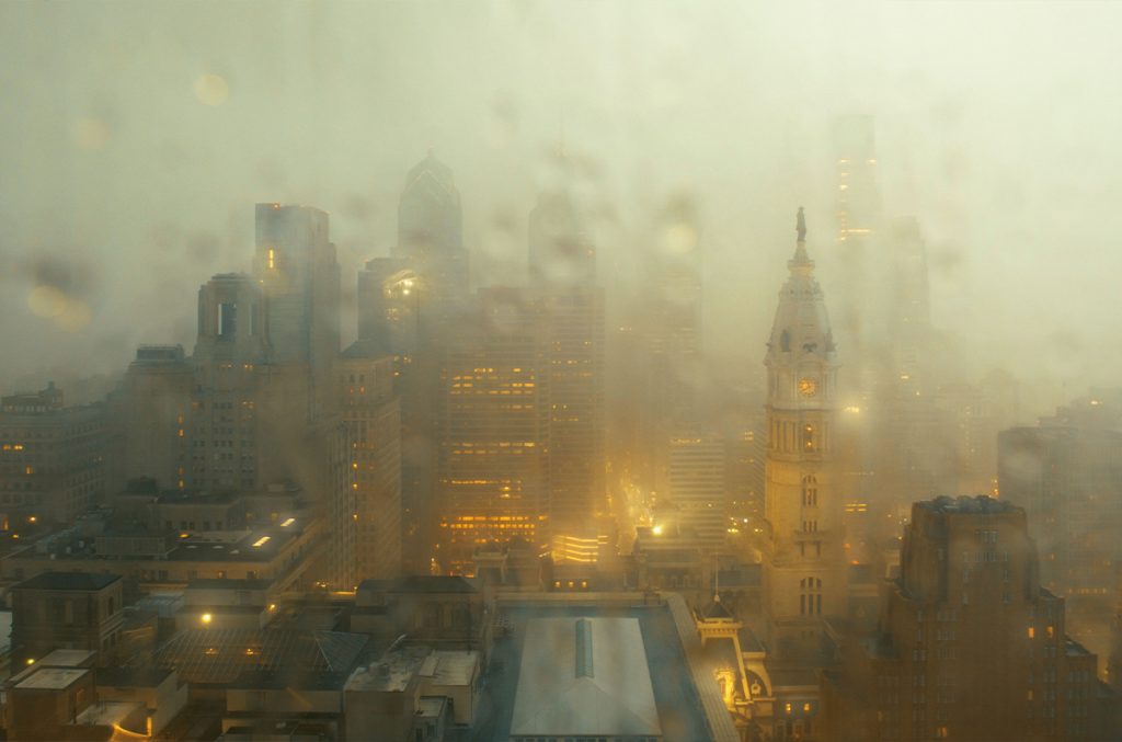 Storm over Philadelphia